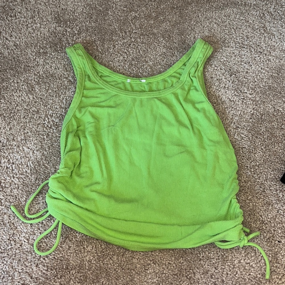 Princess Polly Lime Green Tank
